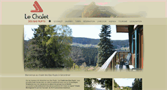 Desktop Screenshot of chalet-gerardmer-location.com